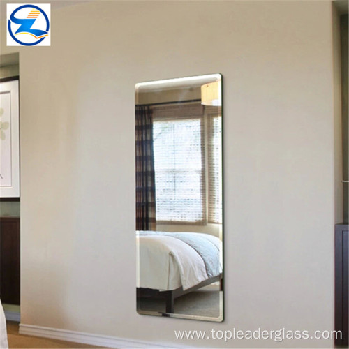 Tempered glass mirror colored silver/ aluminium mirror